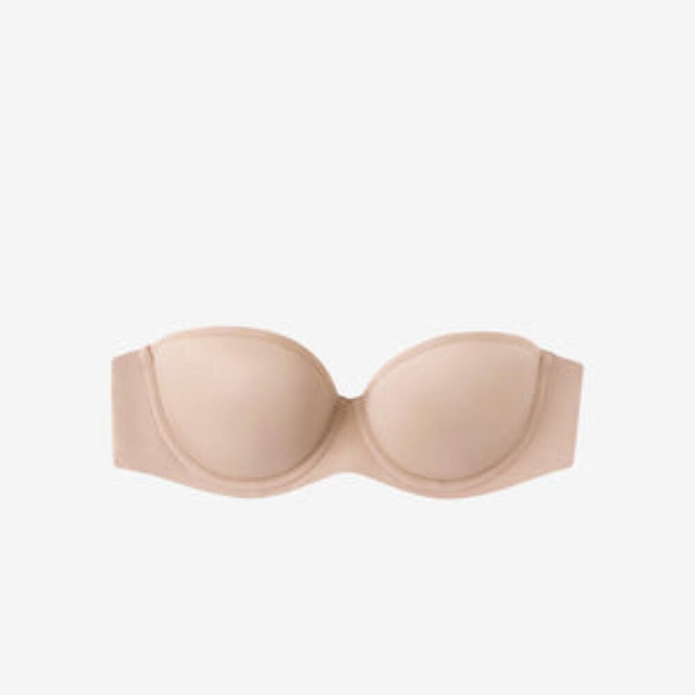 ThirdLove 24/7® Classic Strapless Bra Taupe - Size 44C